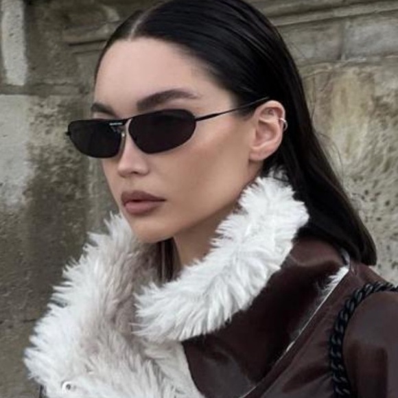 NEW BALENCIAGA BB0245S 001 UNISEX SUNGLASSES - Picture 2 of 11